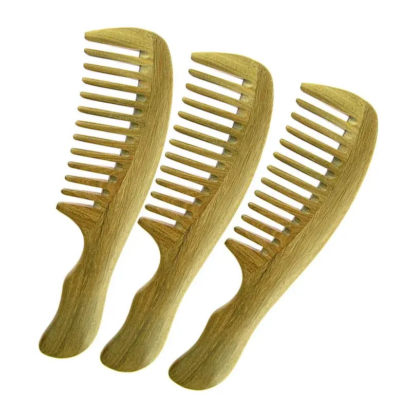 Wooden Hair Massage Comb for Scalp Care