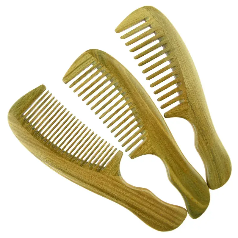 Wooden Hair Massage Comb for Scalp Care