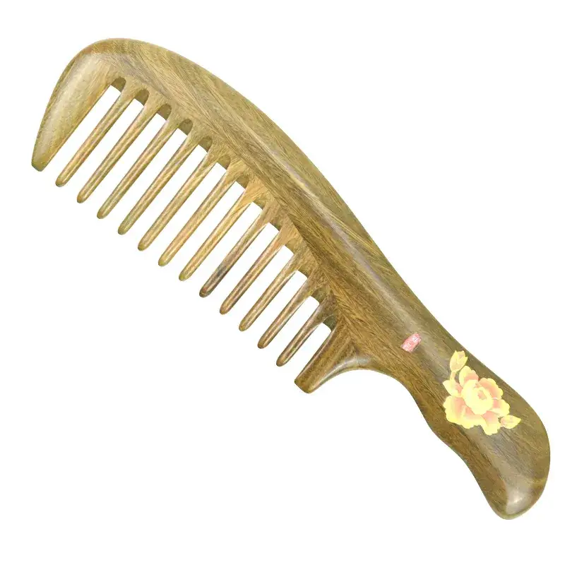 Wooden Hair Massage Comb for Scalp Care