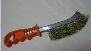 Copper Plated Text Play Wire Brush for Cleaning — feature 6