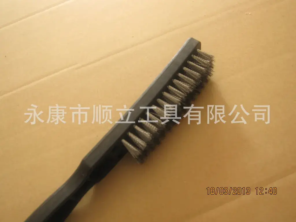 Copper Plated Text Play Wire Brush for Cleaning — feature 7