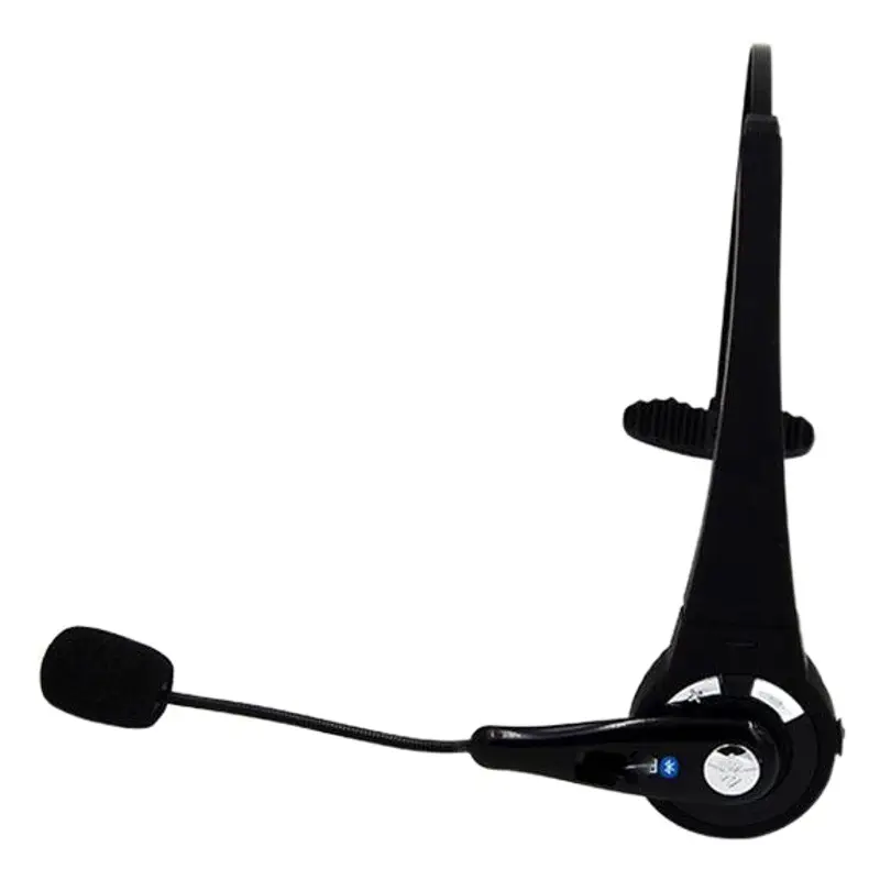 Black Bluetooth Headset with Microphone for Mobile Phone