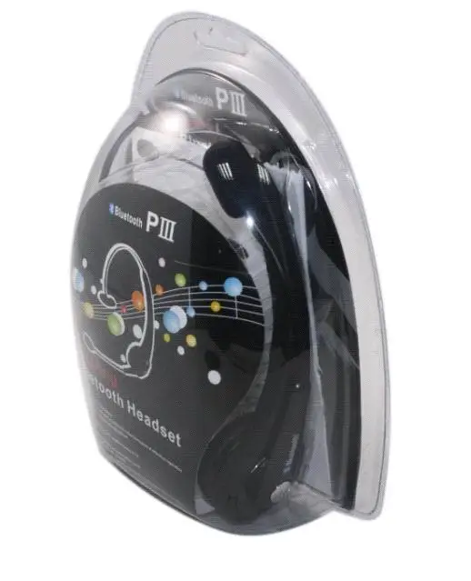 Black Bluetooth Headset with Microphone for Mobile Phone - Image 4