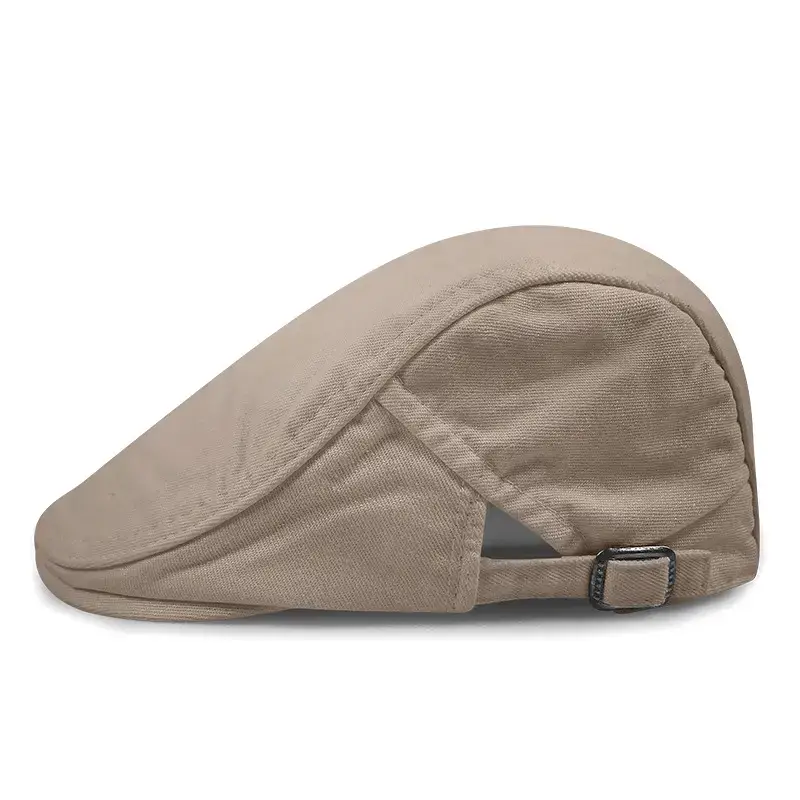 Men's Cotton Cap Maroon Spring Autumn Four Seasons