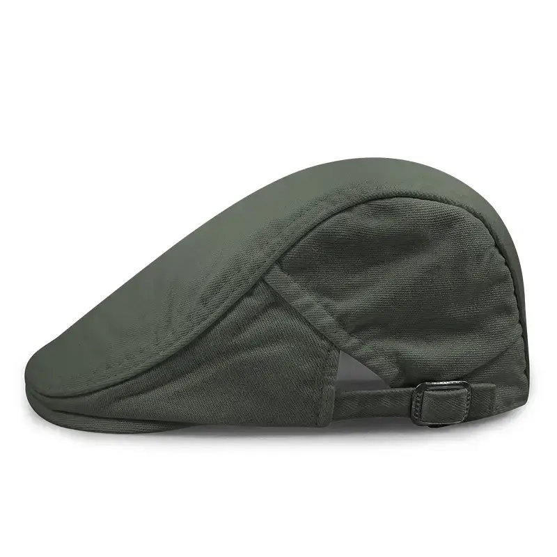 Men's Cotton Cap Maroon Spring Autumn Four Seasons