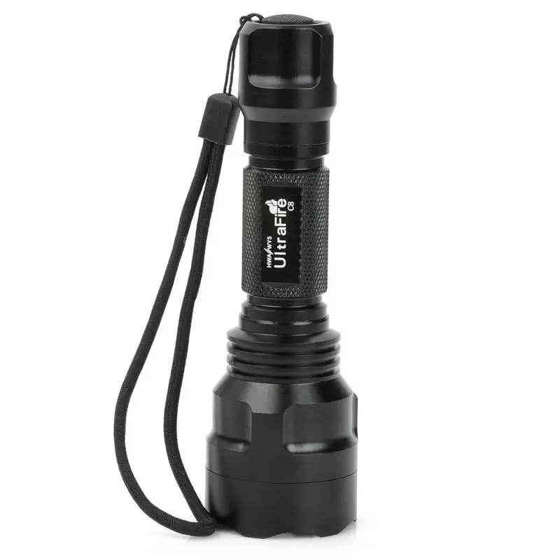 C8 Rechargeable Flashlight with Mouse Tail Switch - Image 10