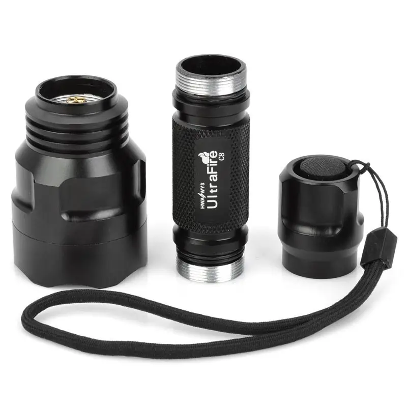 C8 Rechargeable Flashlight with Mouse Tail Switch — feature 20