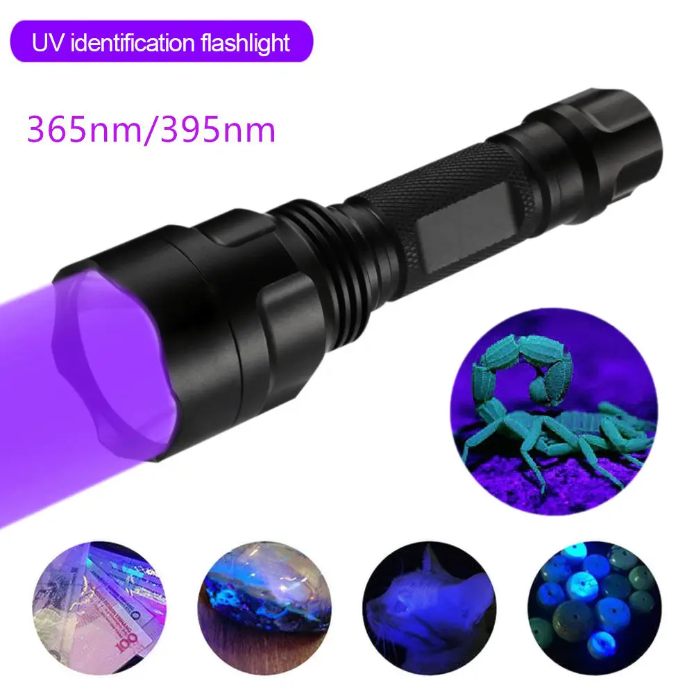 C8 purple light single flashlight (band 365)