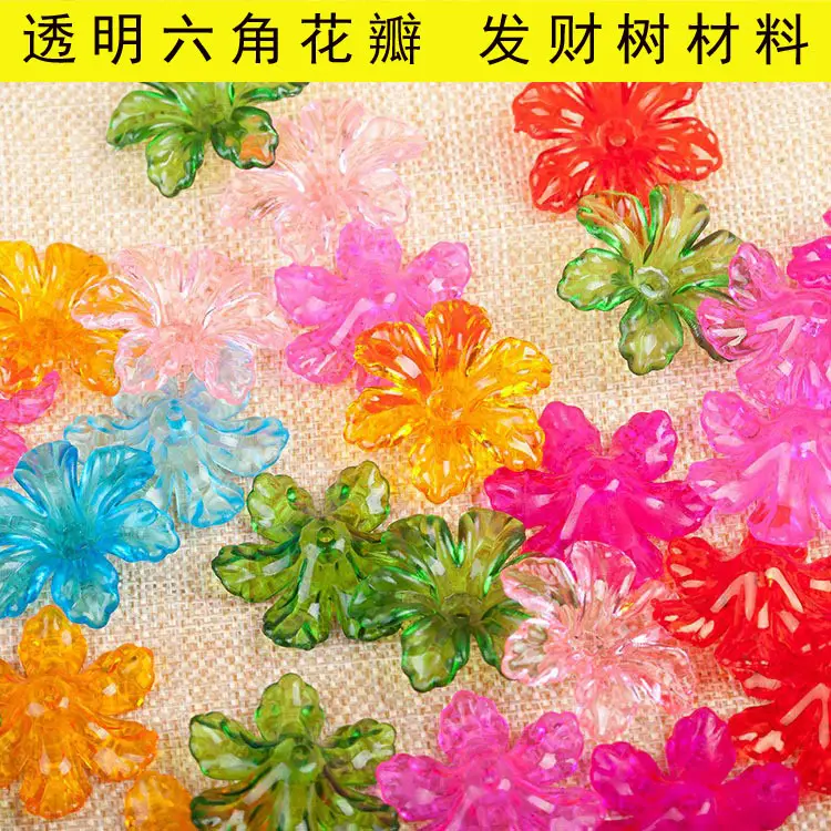 30mm Hexagon Acrylic Sun Flower Holder - Image 13