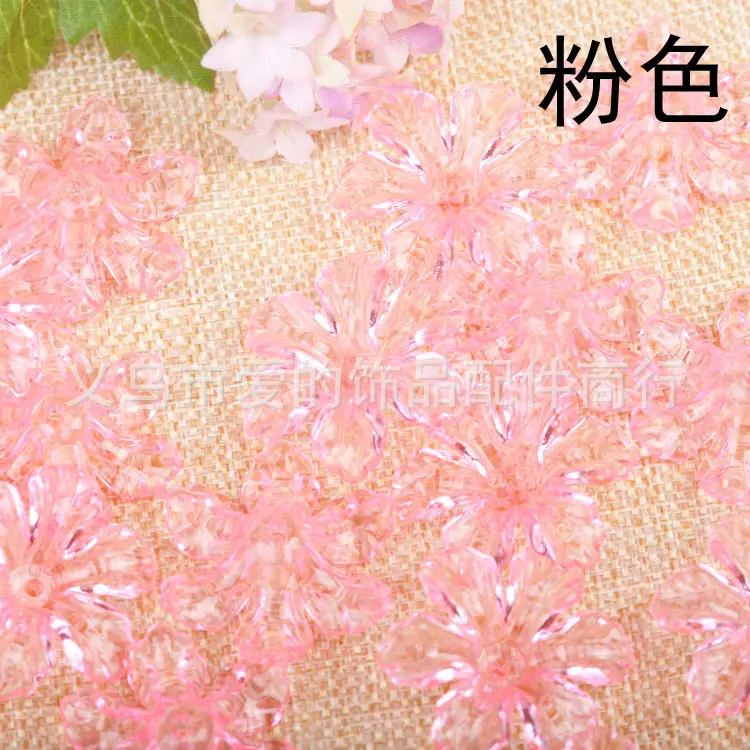 30mm Hexagon Acrylic Sun Flower Holder - Image 2