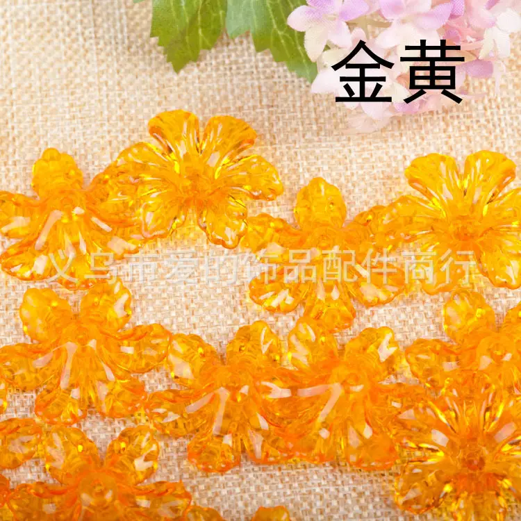 30mm Hexagon Acrylic Sun Flower Holder - Image 3