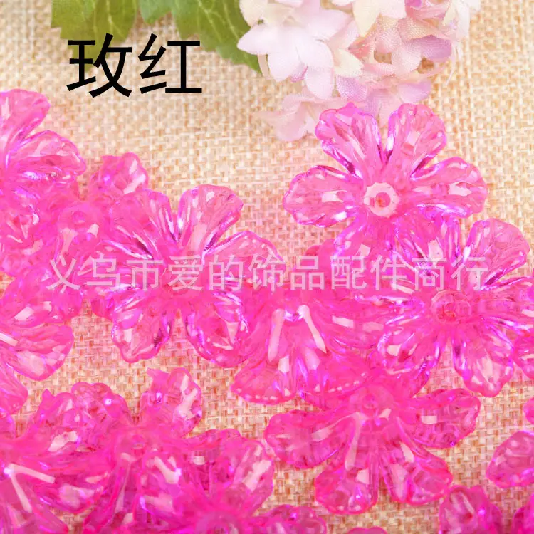 30mm Hexagon Acrylic Sun Flower Holder - Image 4
