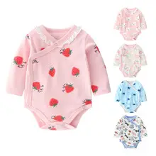 Baby Romper Short Sleeve Cotton Animal Print — feature 6