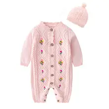 Baby Romper Short Sleeve Cotton Animal Print — feature 9