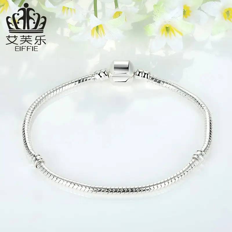 European & American Bare Beaded Alloy Bracelet - Image 2