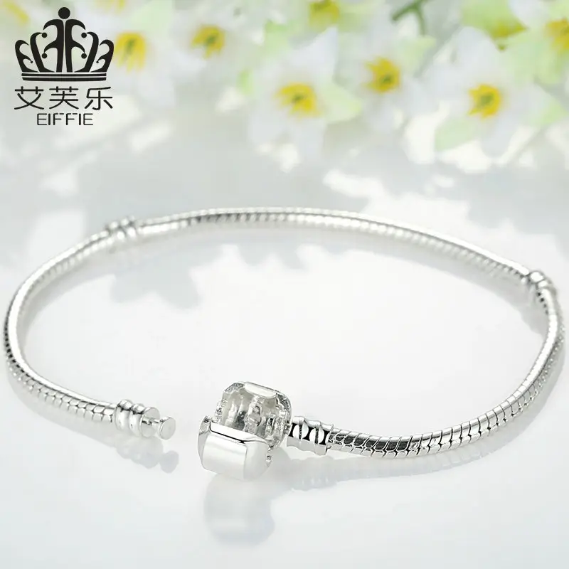 European & American Bare Beaded Alloy Bracelet - Image 3