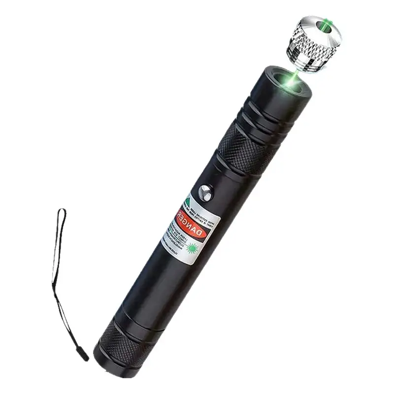 USB Laser Pen Remote Flashlight with Green Laser Beam