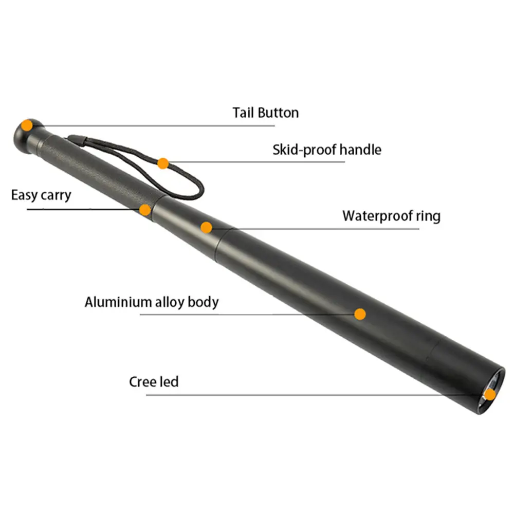 High Power Baseball Bat Self Defense Light — feature 10