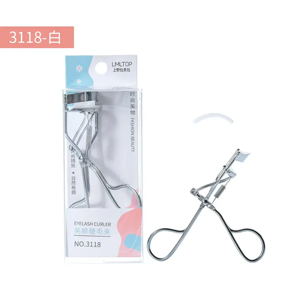 Stainless Steel Eyelash Curler 3118 Long Lasting Wide Angle - Image 2