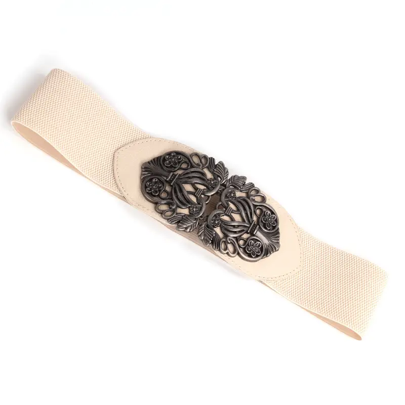 Red Elastic Wide Belt 75cm Korean Style Decoration