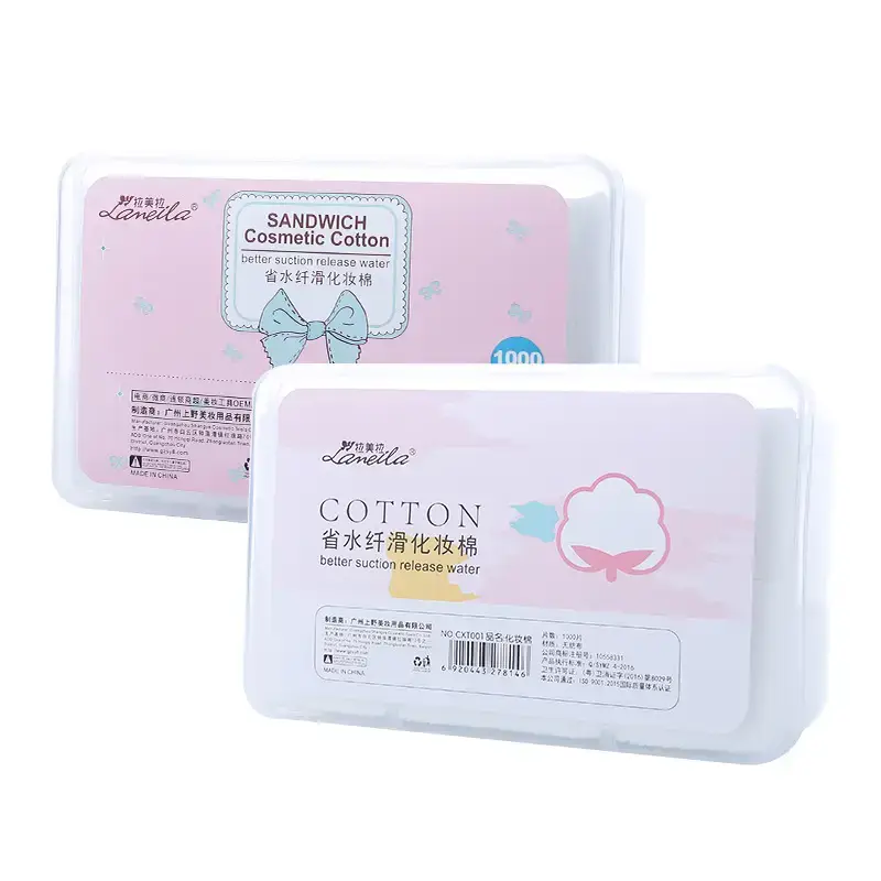 Lamela Non-Woven Cotton Makeup Remover 1000 Pack - Image 20