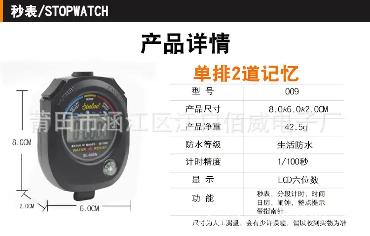 Digital Stopwatch for Sports & Fitness Use — feature 18