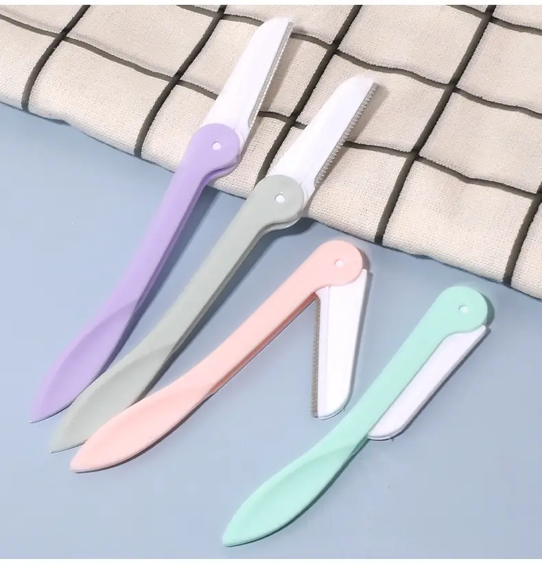 Folding Eyebrow Razor Set for Beginners 12 Pcs — feature 13