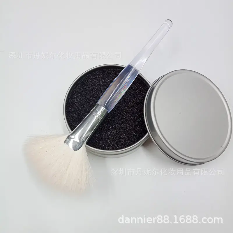 Wool Foaming Beauty Brushes Set for Makeup Application - Image 3