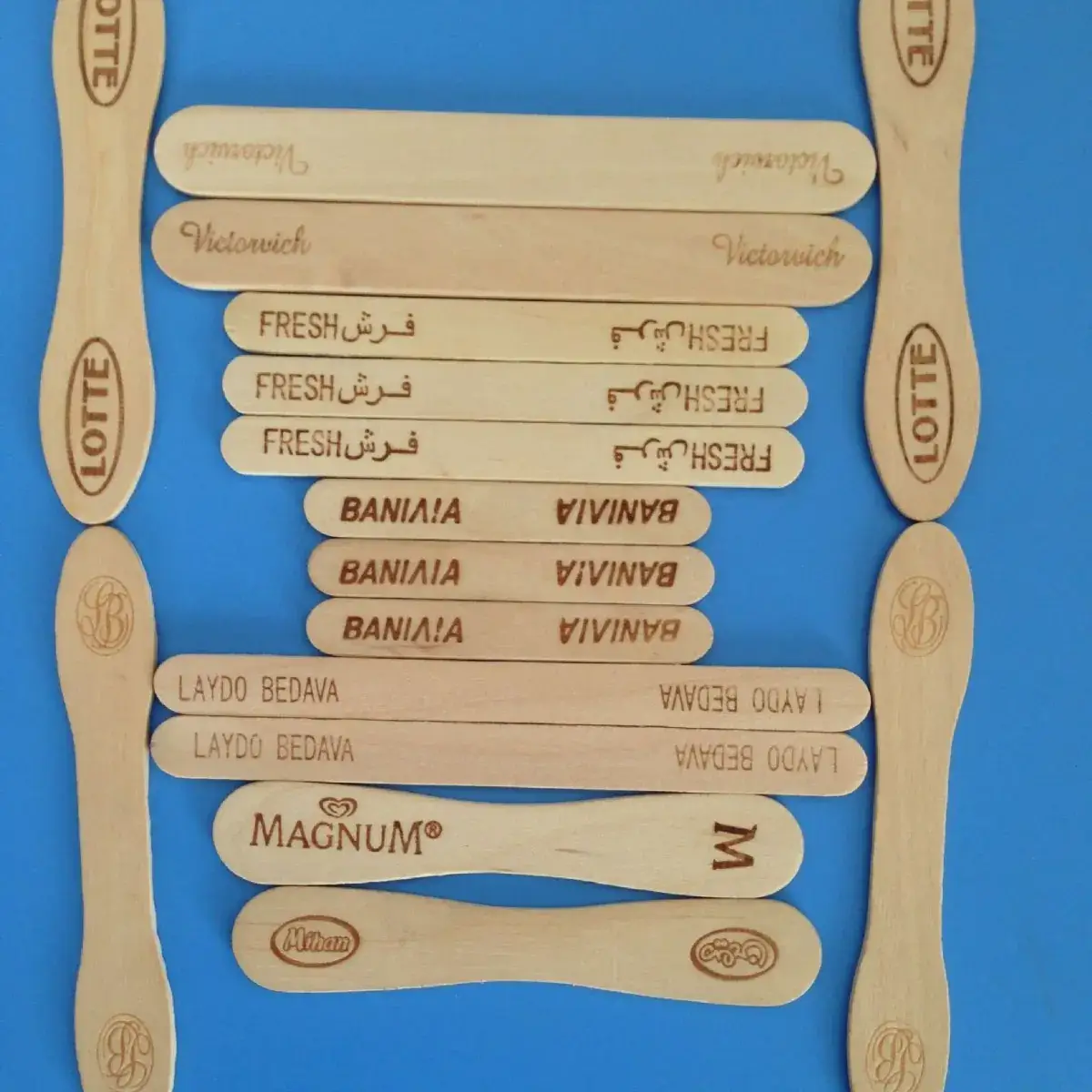 Wooden DIY Pop Sicle Ice Cream Assembly Set - Image 2