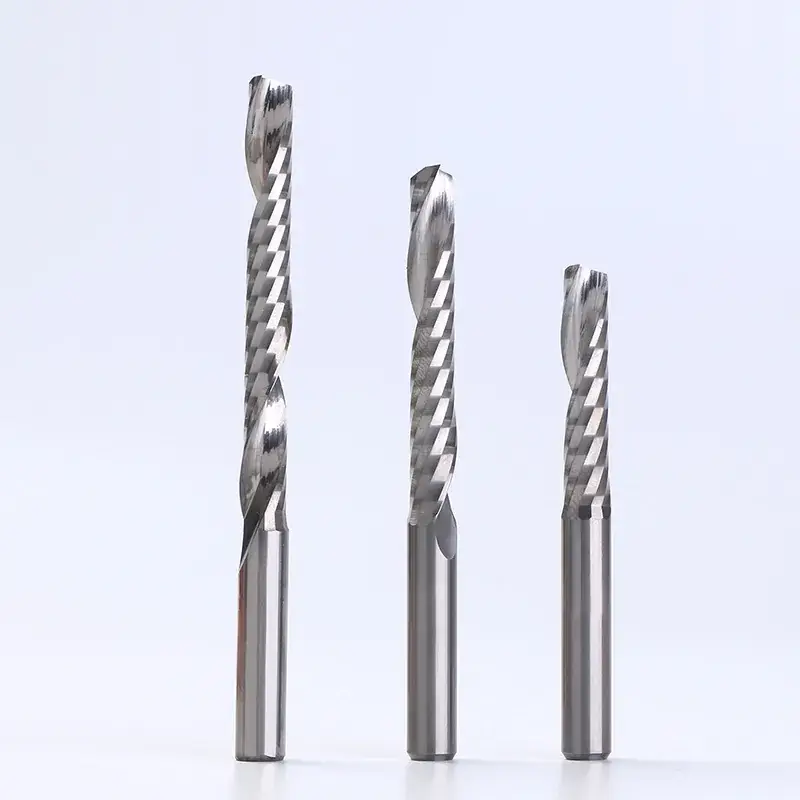 Tungsten Steel Single Screw Milling Cutter 6mm - Image 2