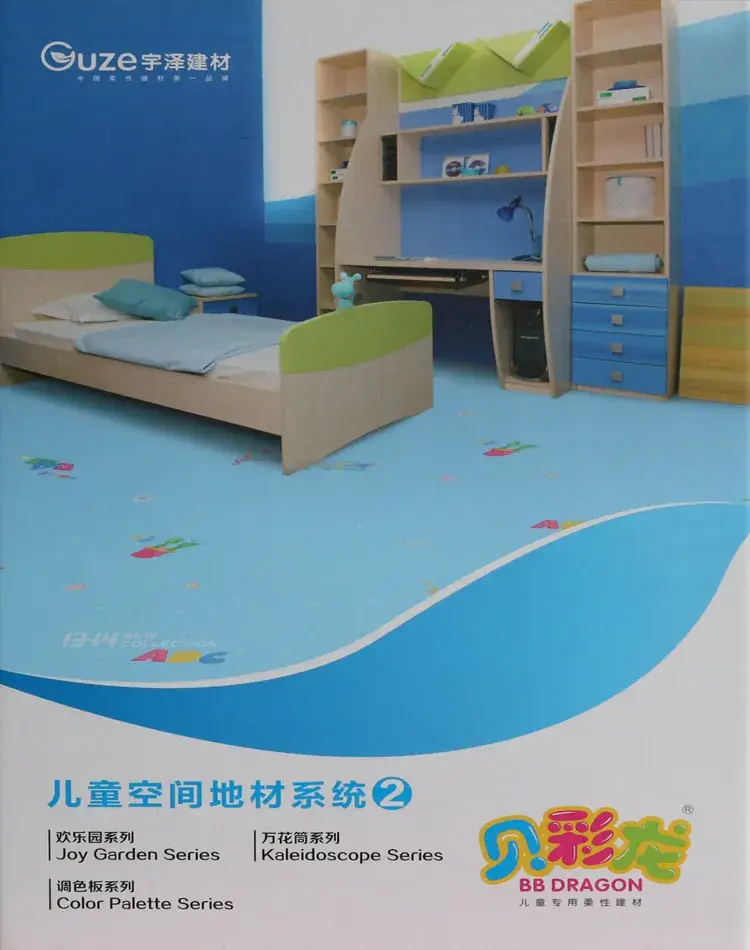 Kids Room Floor Decor Set Blue Star Pattern - Image 4