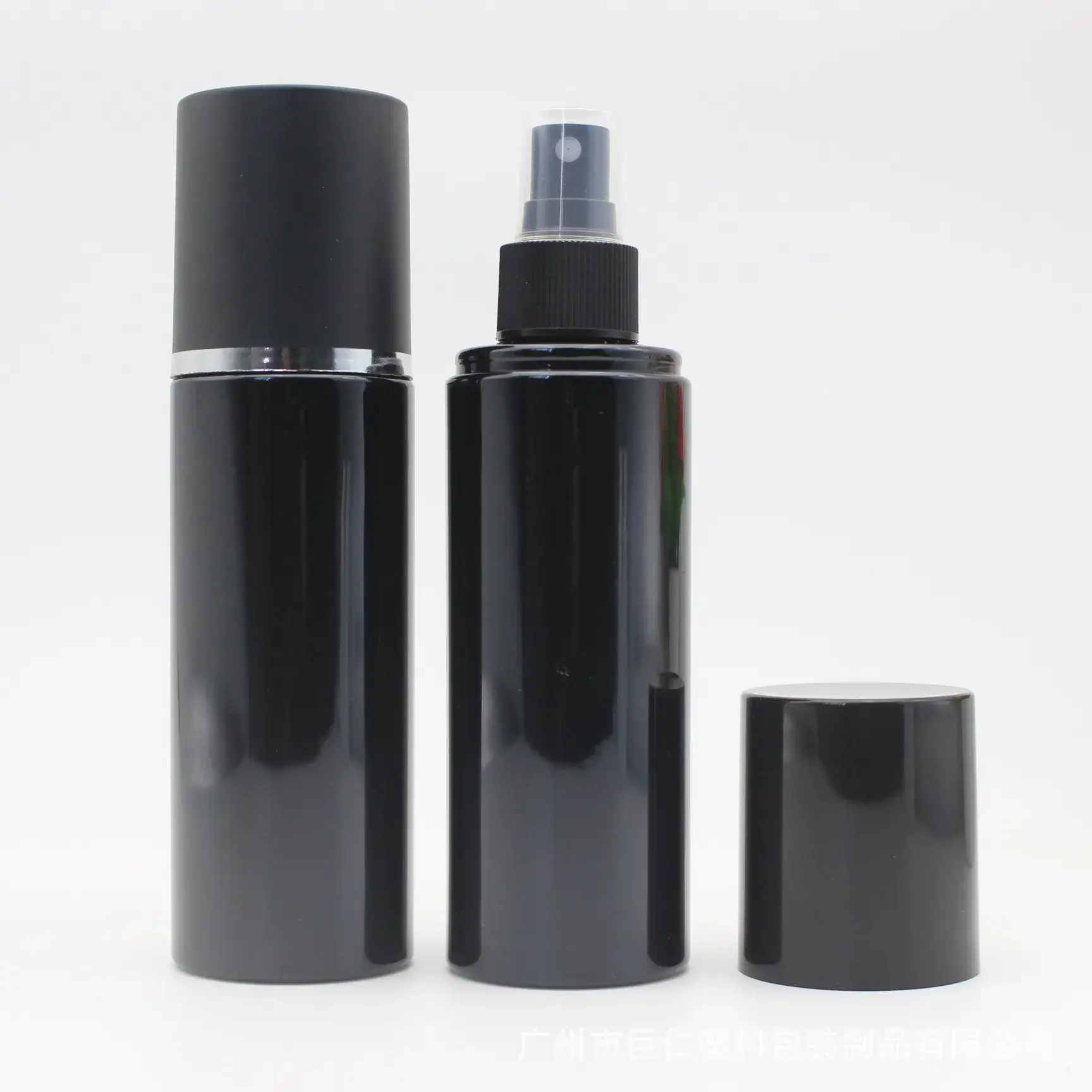 180ml Black Spray Bottle with Outer Cover - Image 4