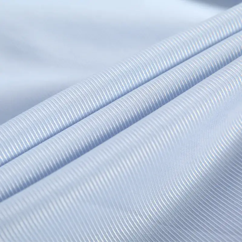 Men's 40 Cotton Slim Fit White Long Sleeve Shirt