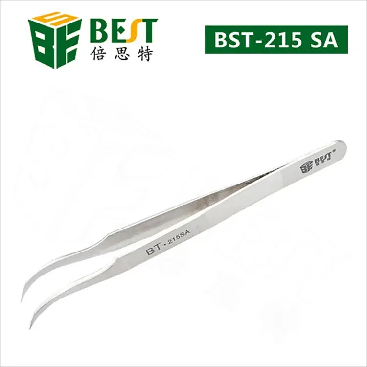 Stainless Steel Pointed Tweezers 211-217