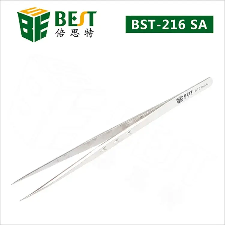 Stainless Steel Pointed Tweezers 211-217