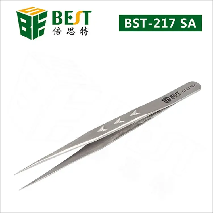 Stainless Steel Pointed Tweezers 211-217
