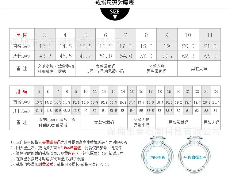 AliExpress Silver Multi-Heart Opening Ring R106 — feature 1