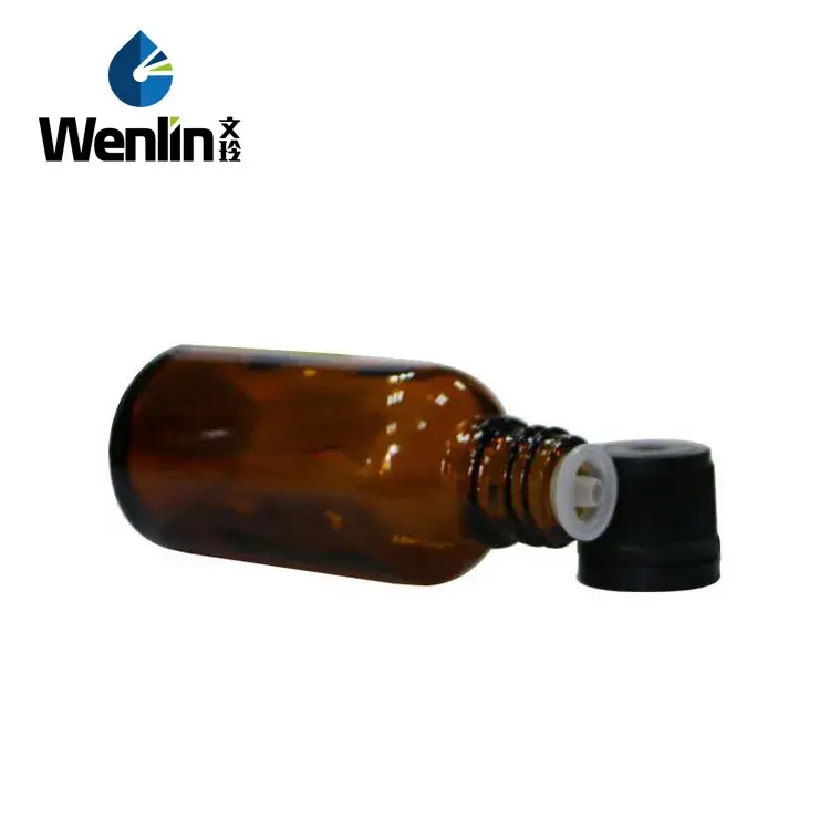 5-100ml Brown Essence Oil Bottle with Big Head Cap - Image 11