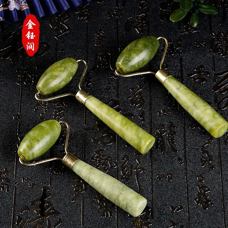 Natural Jade Massage Roller Face Eye Massager - Image 2