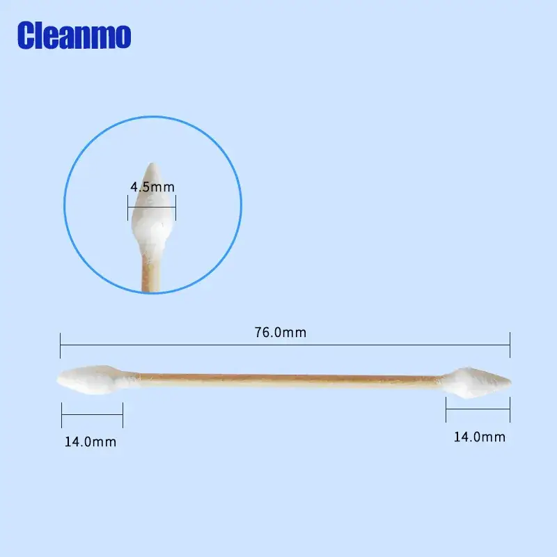 Cleanmo Industrial Lens Cotton Swab 100pcs - Image 4