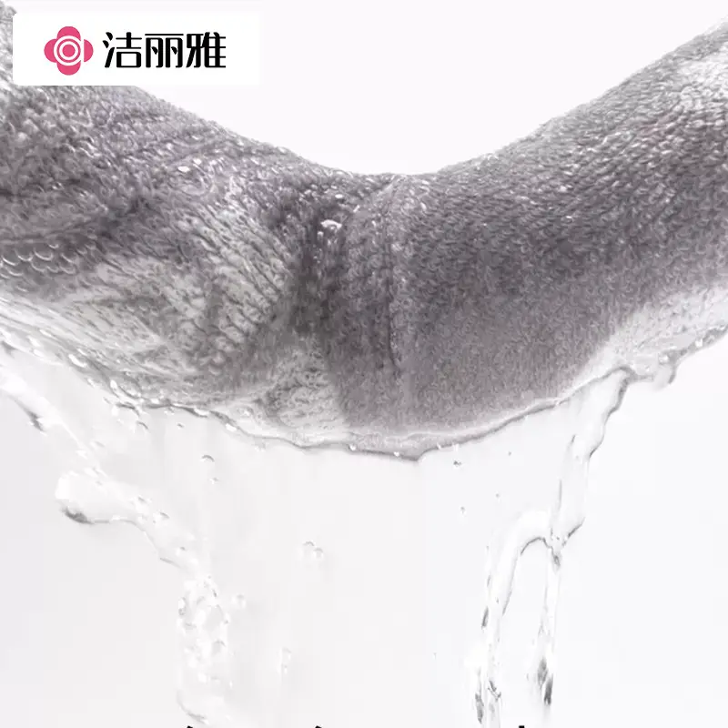 Pure Cotton Bath Towel Thickened Gray Absorbent Soft - Image 6