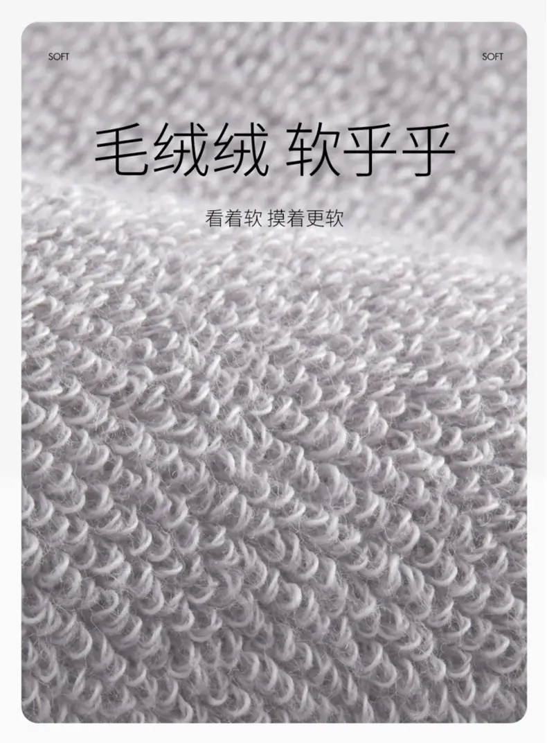 Pure Cotton Bath Towel Thickened Gray Absorbent Soft — feature 7