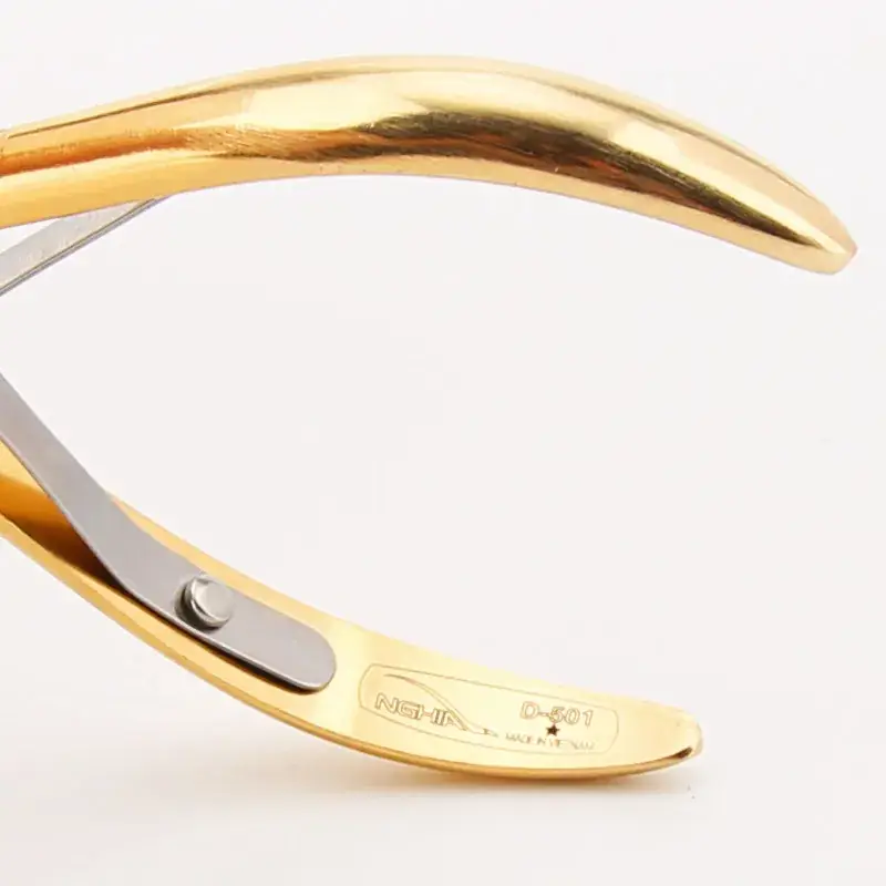 Nail Scissors for Manicure Tools Gold Durable - Image 5