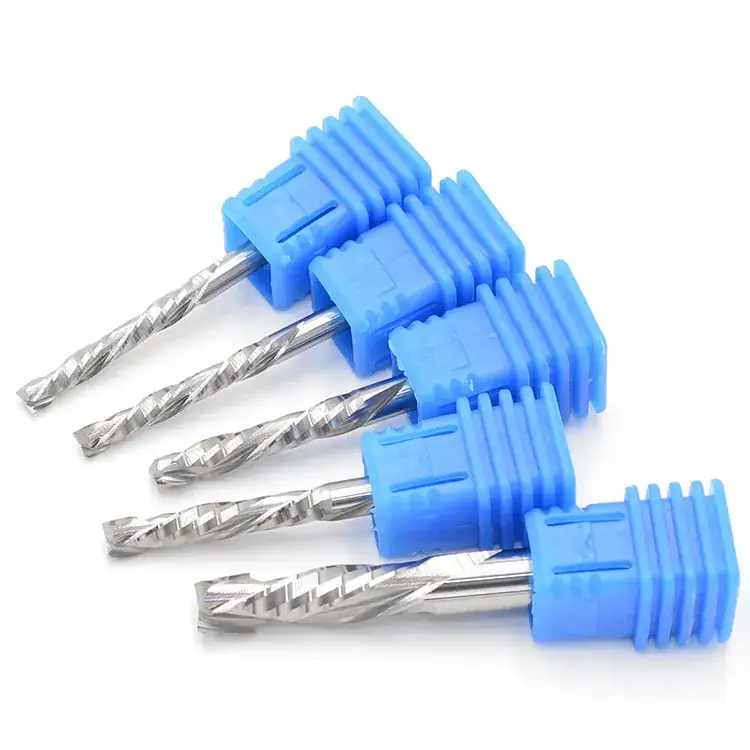 Jiefeng 3.175mm E Grade Milling Cutter Double Edged - Image 4
