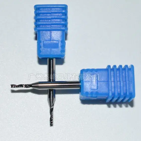 Single-Edged Spiral Milling Cutter 3.175x1.5x7" Acrylic Crystal Board