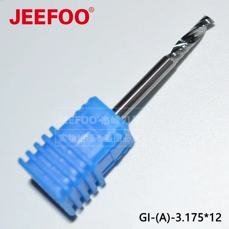Single Edged Spiral Milling Cutter Blue Plastic
