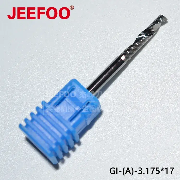 3.175mm Cnc Milling Cutter Blue Handle