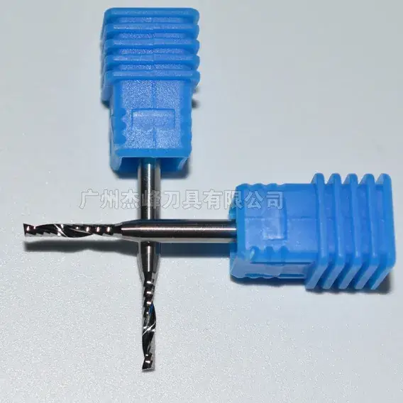 Single Edge Spiral Milling Cutter Blue Plastic - Image 3