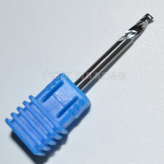 Single Edged Spiral Milling Cutter Blue Solid Wood Board - Image 2