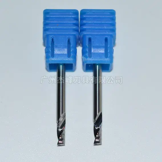 Single Edged Spiral Milling Cutter Blue Solid Wood Board - Image 4